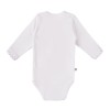 Bodysuit cardigan long sleeve duck white