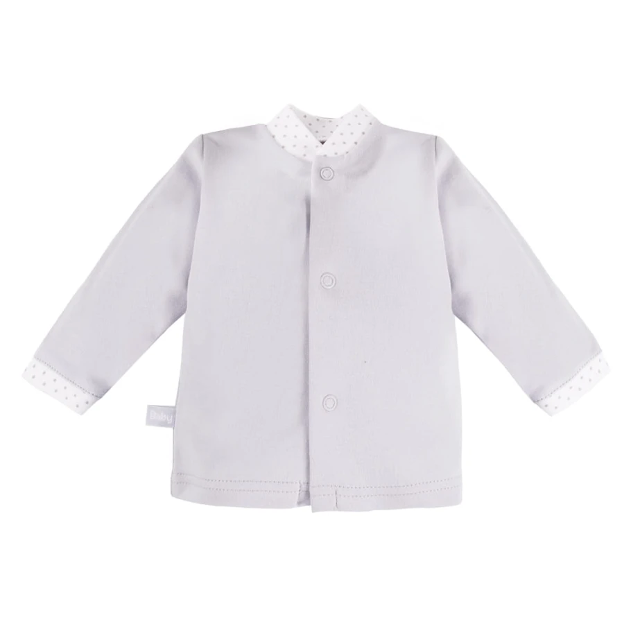 Kaftan niemowlęcy szary