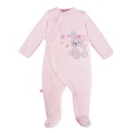 Sleepsuit bunny pink