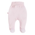 Joggers with feet bunny pink