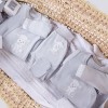 Joggers with feet sheep gray