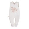 Romper suit dog ecru