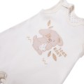 Romper suit dog ecru