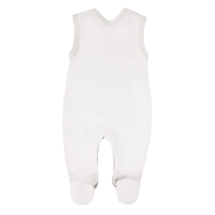 Romper suit dog ecru