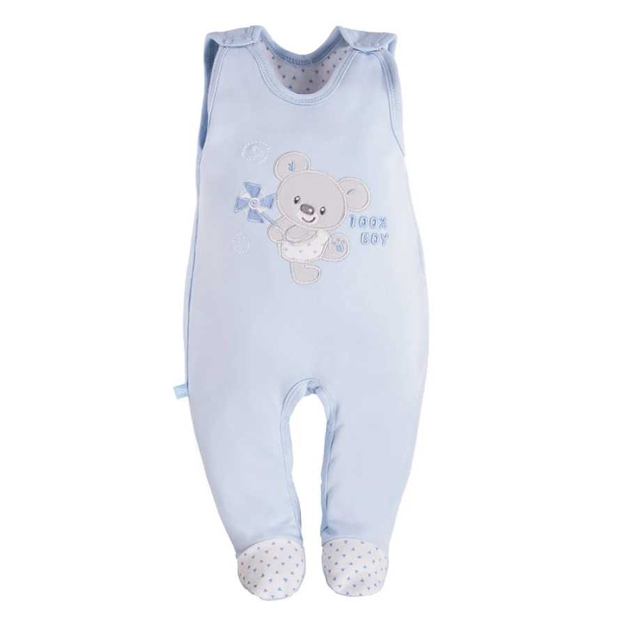 Romper suit koala blue