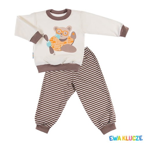 Pyjamas DOBRANOC ectu/brown