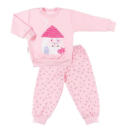 Pyjamas DOBRANOC pink/hearts