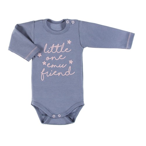 Bodysuit long sleeve EMU gray