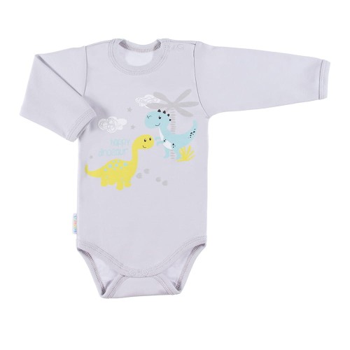 Bodysuit long sleve FAMILY gray