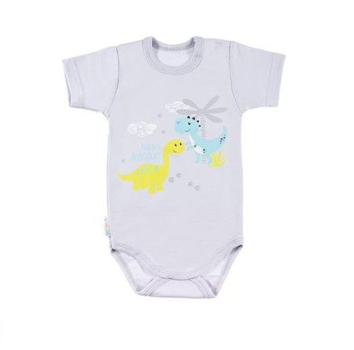 Bodysuit short sleve FAMILY gray