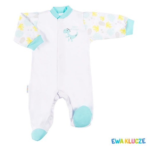 Sleepsuit FAMILY green/print