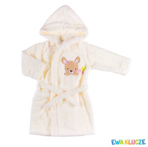 Bathrobe FAMILY ecru