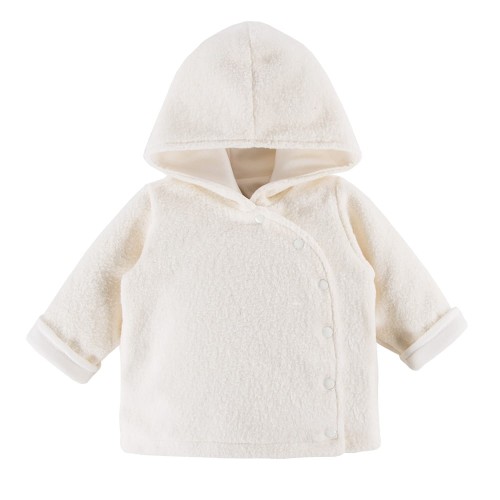 Hooded sweatshirt ecru