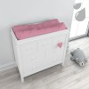 Changing cover waterproof pink 50x70