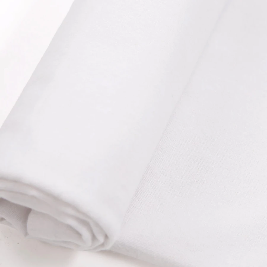 White flannel baby cloth 70x80 cm