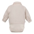 Koszula body dla chłopczyka beżowa