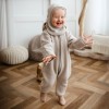 Kombinezon merino dla niemowląt beżowy
