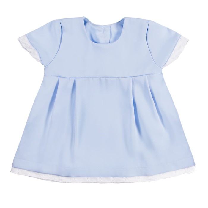 Dress CEREMONY blue with lace