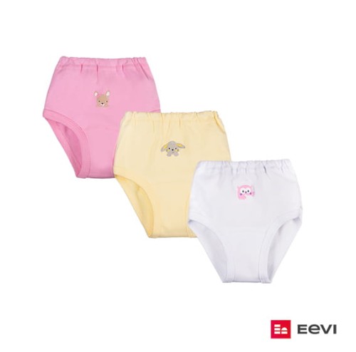 Figi dziewczęce FAMILY trójpak mix1