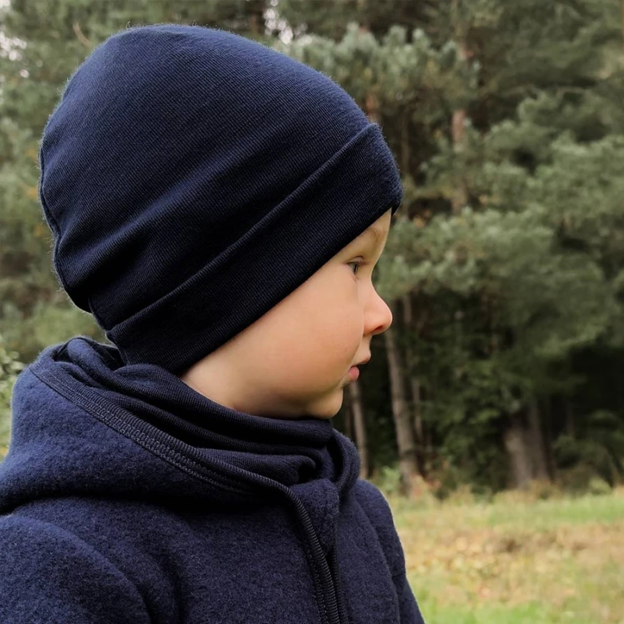 Komin merino granat