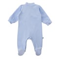 Velvet playsuit NEWBORN blue