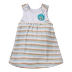 Tunika FUN CLUB turkusowy/beżowy