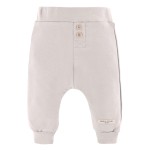 Trousers beige with buttons