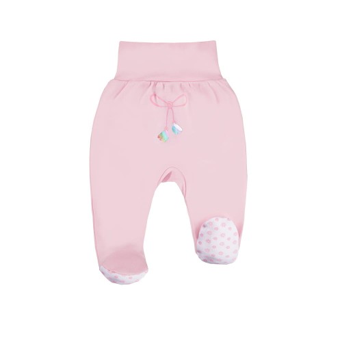 Joggers with feet CHIC pink