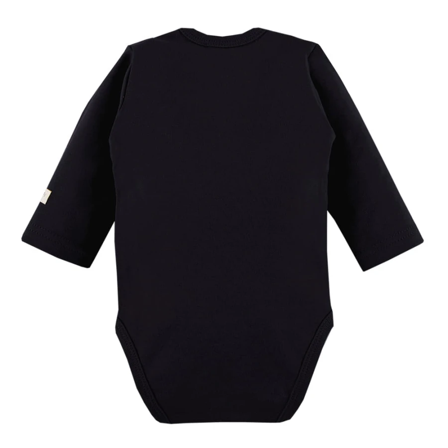 Black Snap Baby Bodysuit