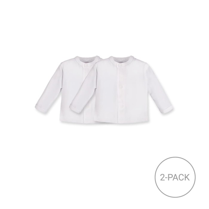 2-pak kaftanik niemowlęcy biały