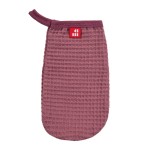 Grape waffle cotton washcloth