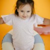 Girls' set – top with butterfly sleeve and shorts