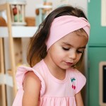 Opaska dziewczęca różowa