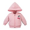 Bluza z kapturem dla dziewczynki różowa
