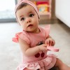 Body dla dziewczynki rozpinane różowe