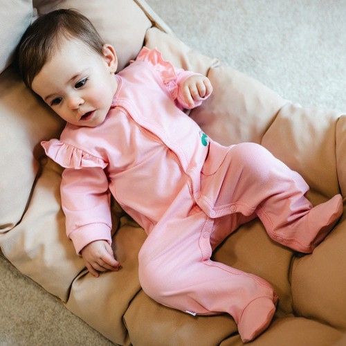 Pajac niemowlęcy różowy