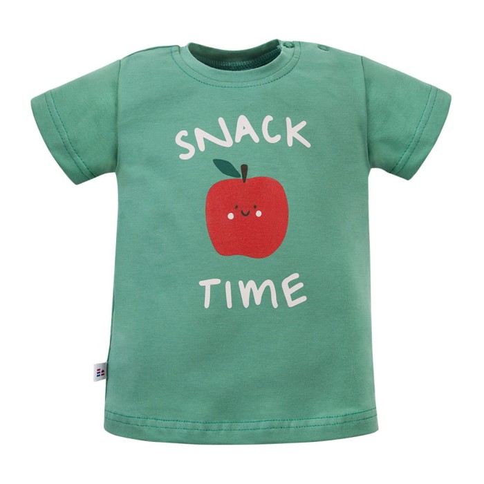 T-shirt dla chłopca zielony