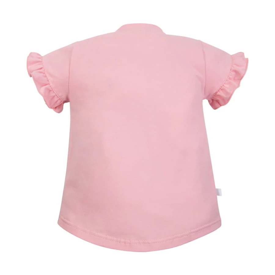 T-shirt dziewczęcy różowy