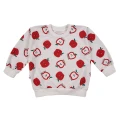 Kids' ecru sweatshirt