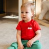 T-shirt dziecięcy czerwony