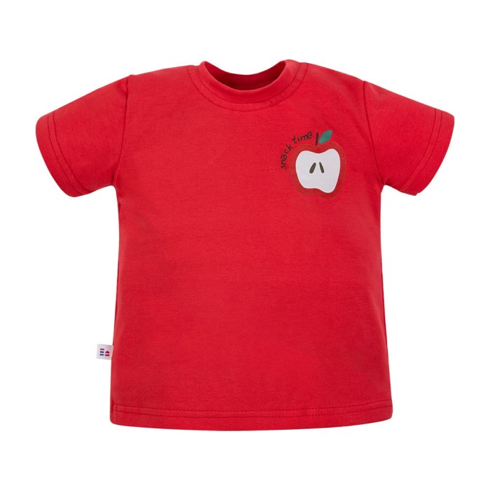 T-shirt dziecięcy czerwony