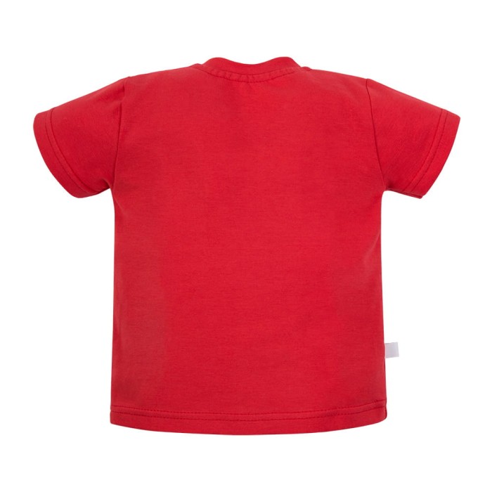 T-shirt czerwony dla chłopca