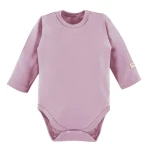 Baby bodysuit plain lilac