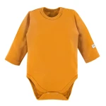 Baby bodysuit plain honey