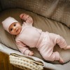 Legginsy z wełny merino różowe