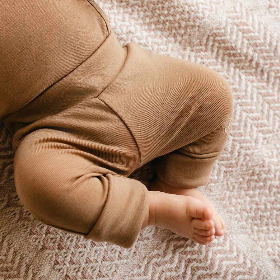 Legginsy dla dzieci z wełny merino