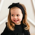 Girls' black headband
