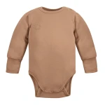 Caramel merino bodysuit growing with your child