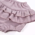 Botanic baby set dress bodysuit and bloomers purple