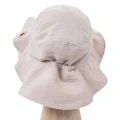 Beige muslin children’s hat